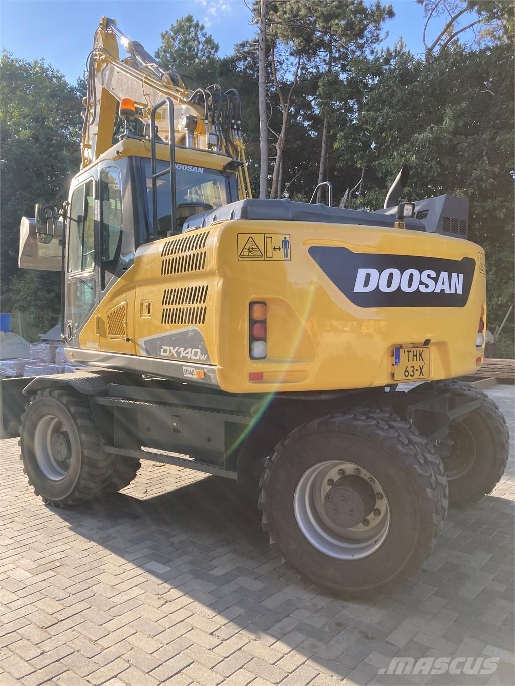 Doosan DX140W-5 Bagri na kolesih