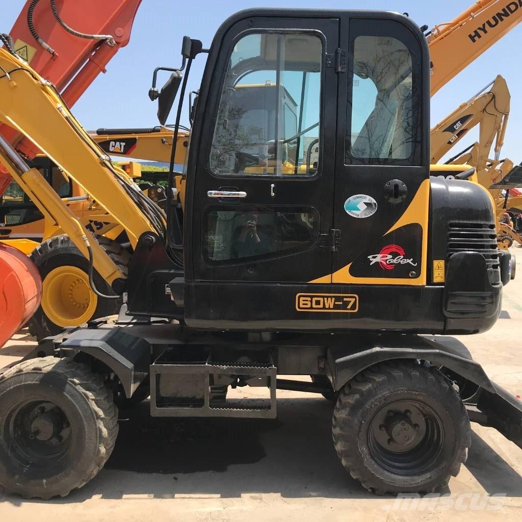 Hyundai Robex 60-7 Bagri na kolesih