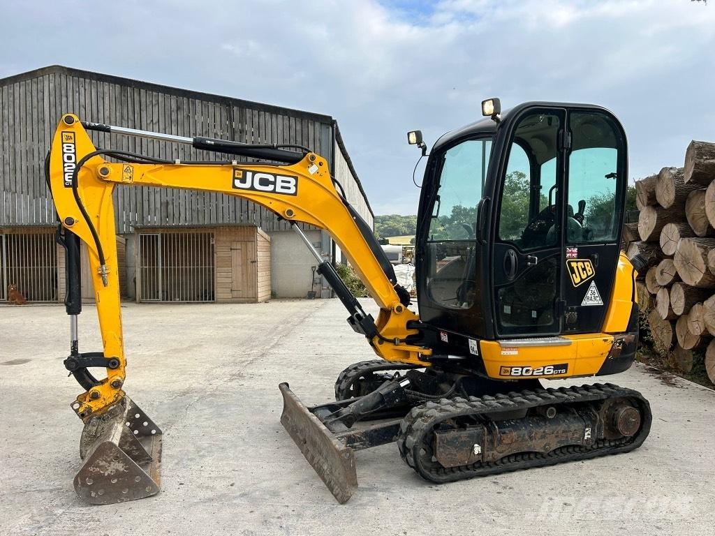 JCB 8026 CTS Mini bagri <7t