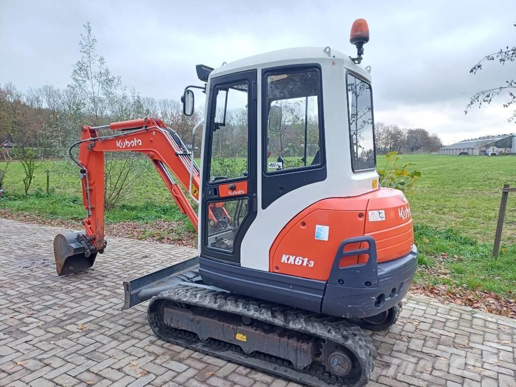 Kubota KX 61-3 Mini bagri <7t