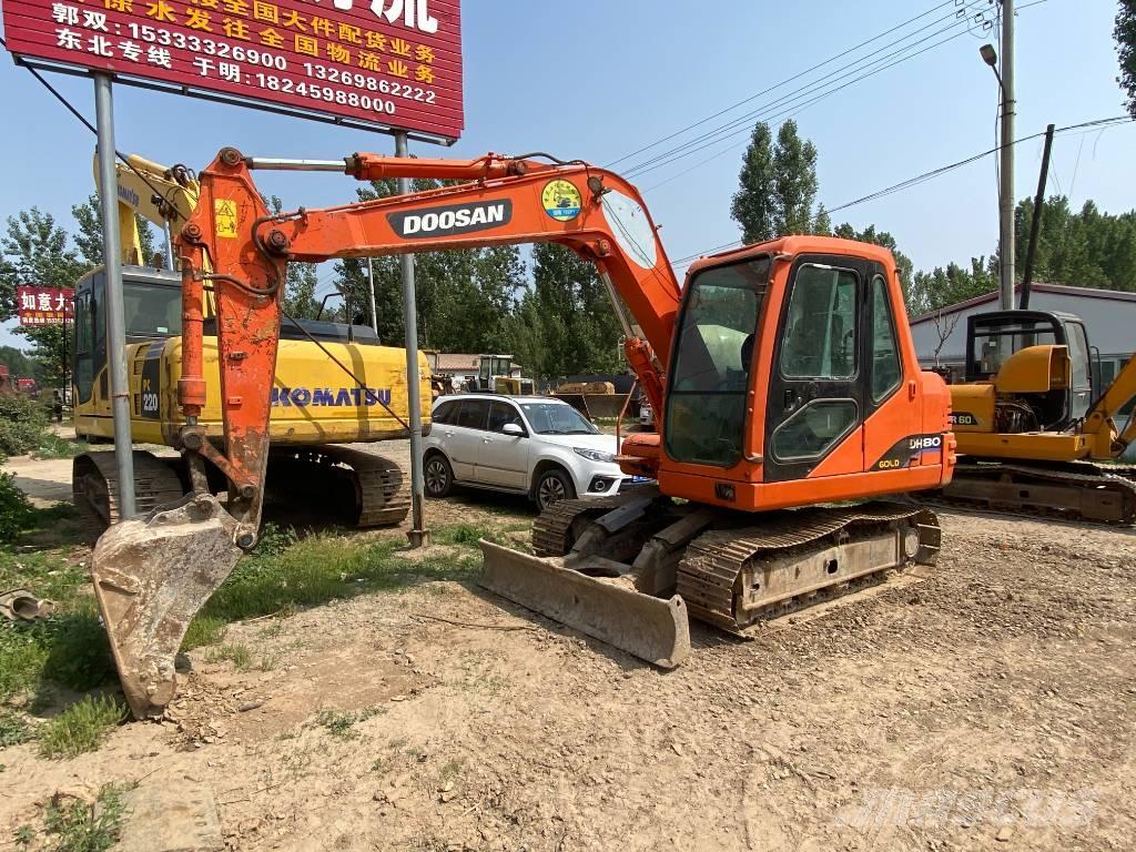 Doosan DH80 Bagri goseničarji
