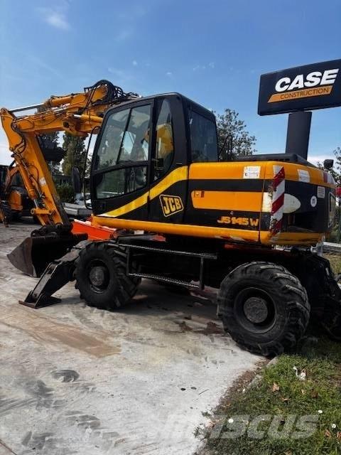 JCB JS 145 W Bagri na kolesih