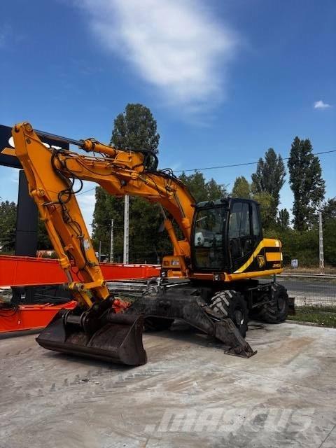 JCB JS 145 W Bagri na kolesih