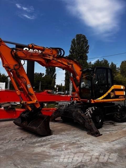 JCB JS 145 W Bagri na kolesih