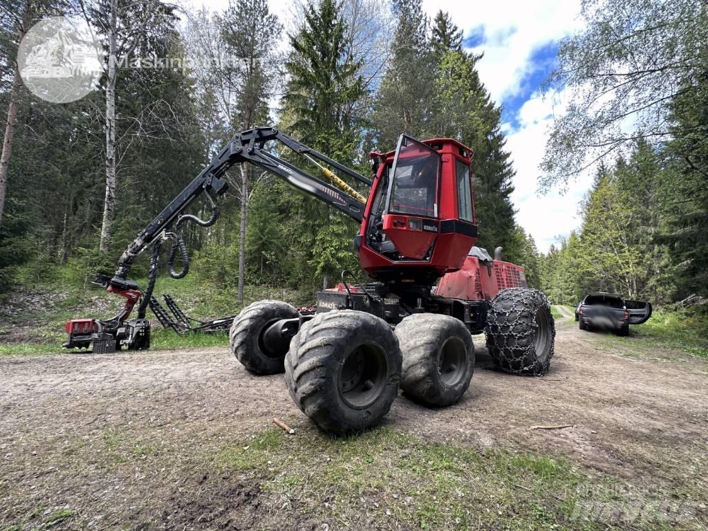 Komatsu 901 TX Harvesterji
