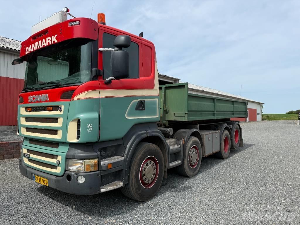 Scania R500 8x2 Razstavljivi tovornjaki z žičnimi dvigali