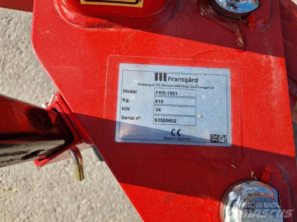 Fransgård FKR1501 Druga oprema za žetev krme