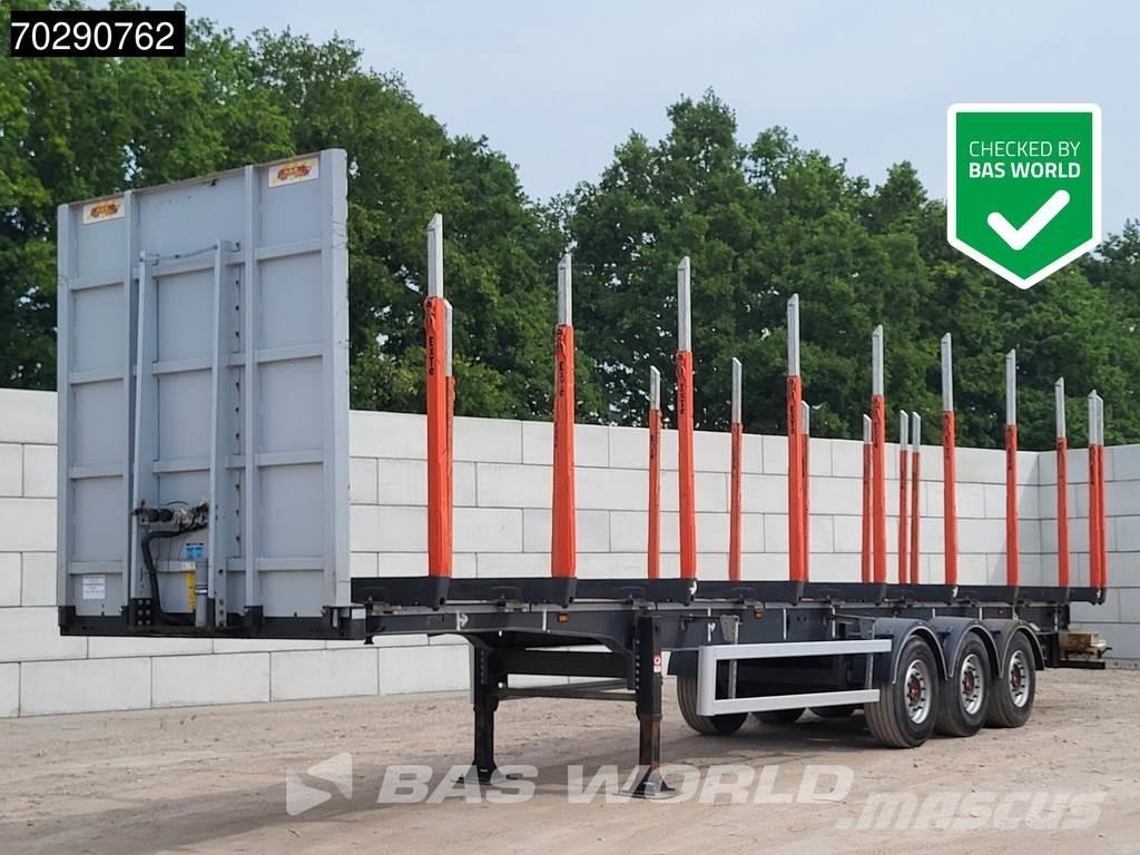 A&D LPRS24 3 axles Polprikolice za debla