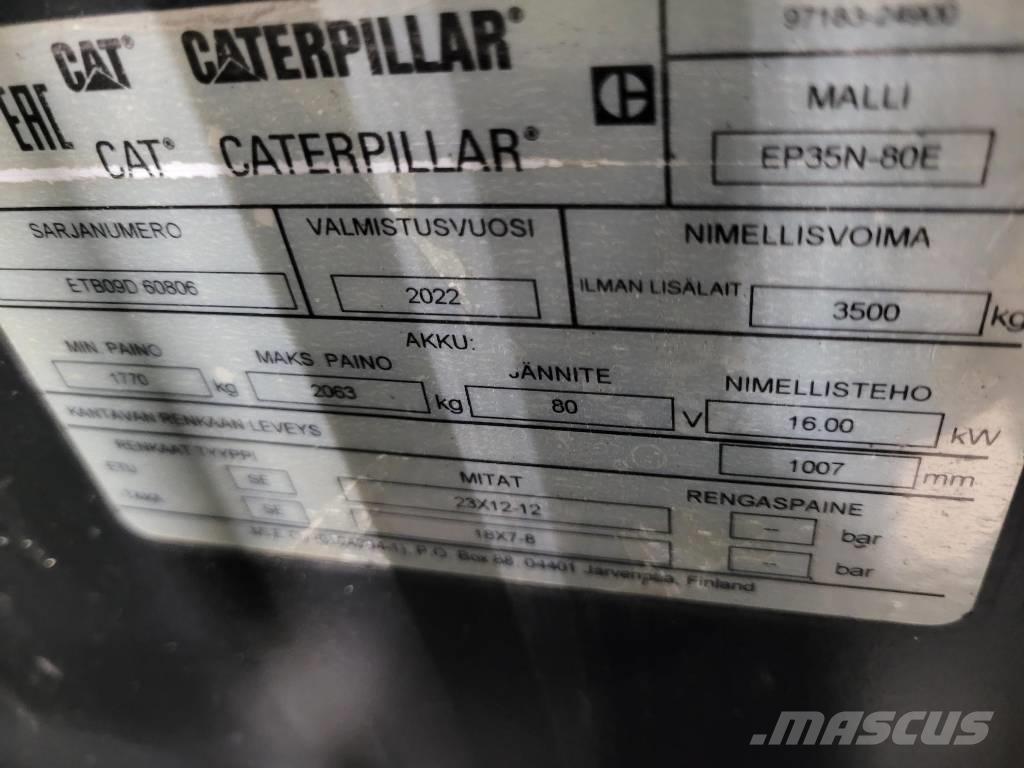 CAT EP 35 N Električni viličarji