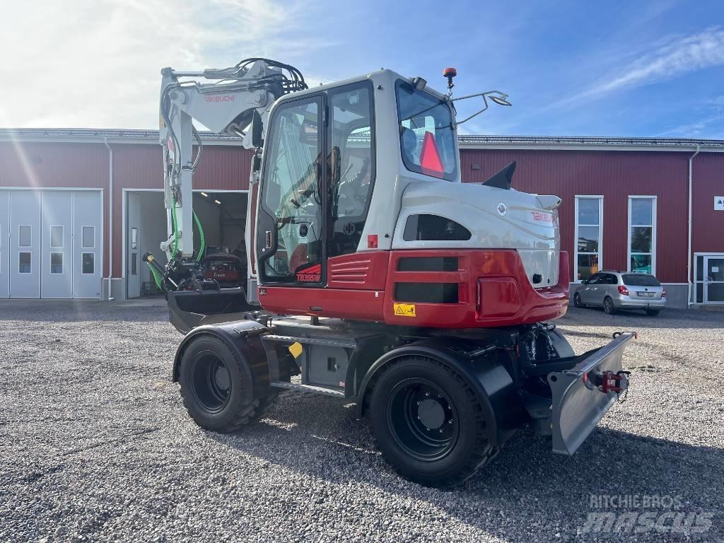 Takeuchi TB 395 W Bagri na kolesih