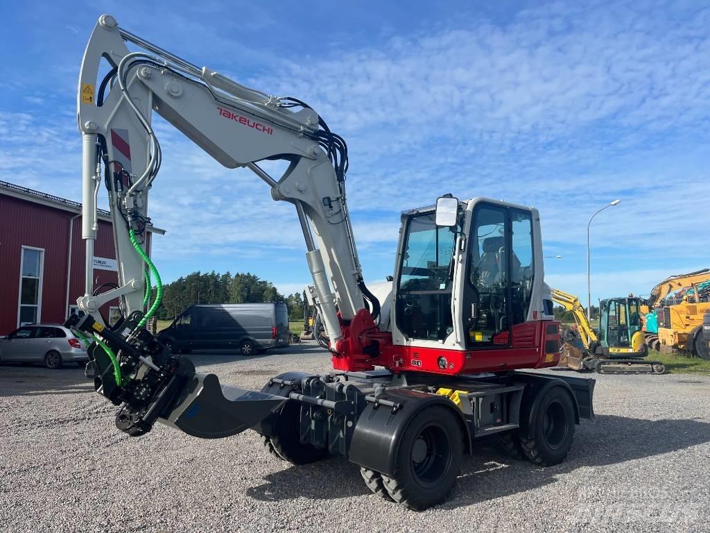 Takeuchi TB 395 W Bagri na kolesih