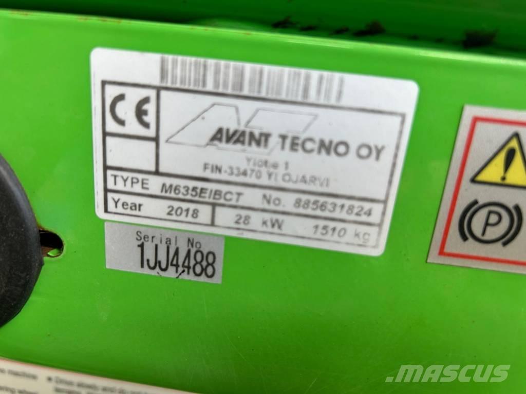 Avant 635 Večnamenski nakladalci
