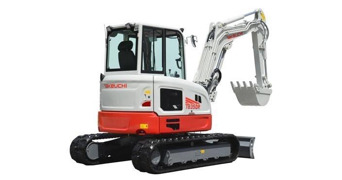 Takeuchi TB 350R Mini bagri <7t