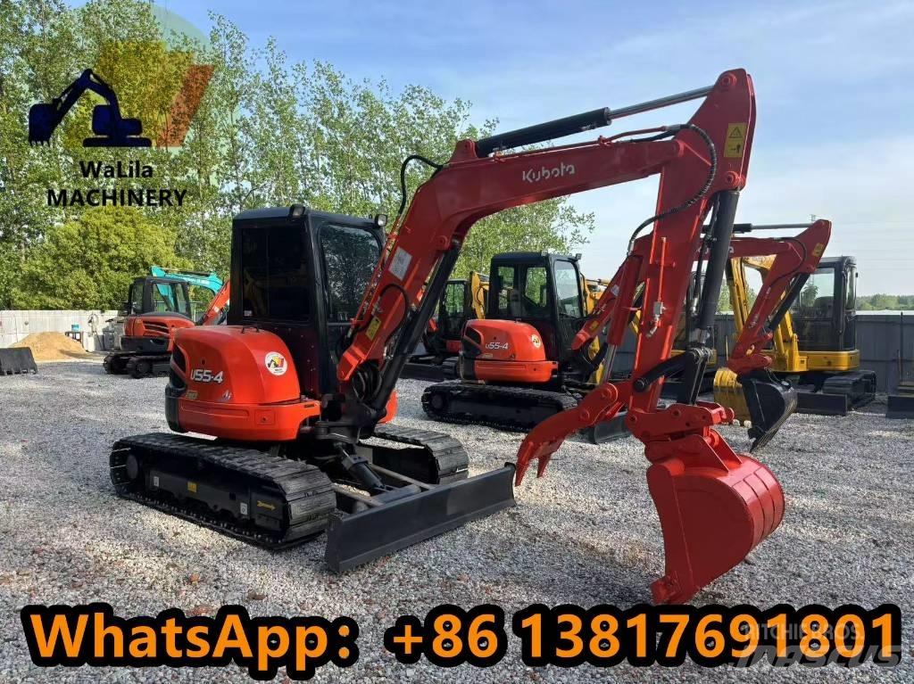 Kubota U 55 R-4 Mini bagri <7t