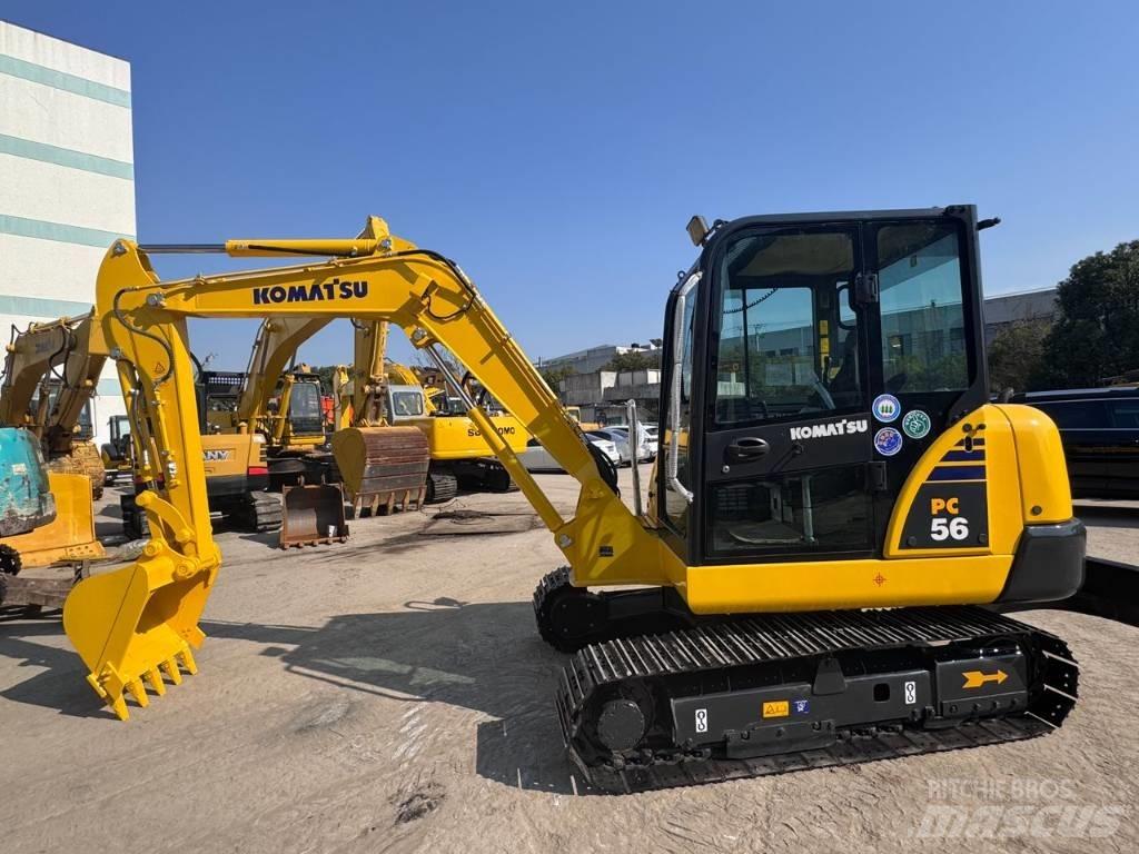 Komatsu PC 56 Bagri goseničarji