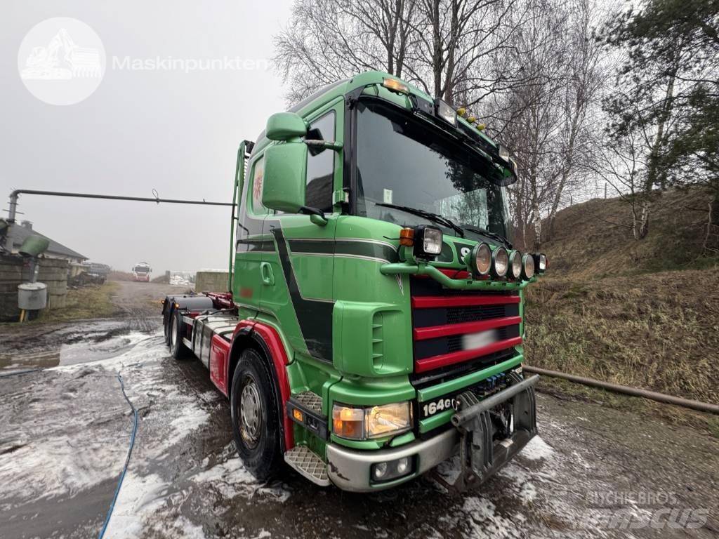 Scania R 164-580 Kotalni prekucni tovornjaki