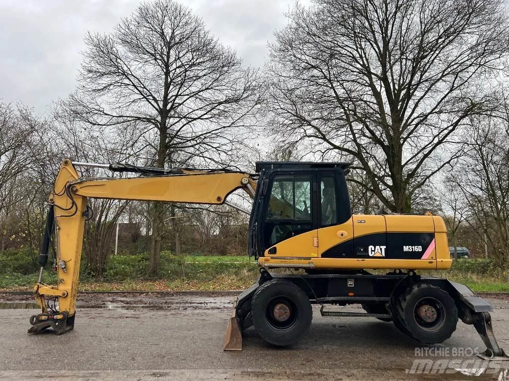CAT M316D Bagri na kolesih