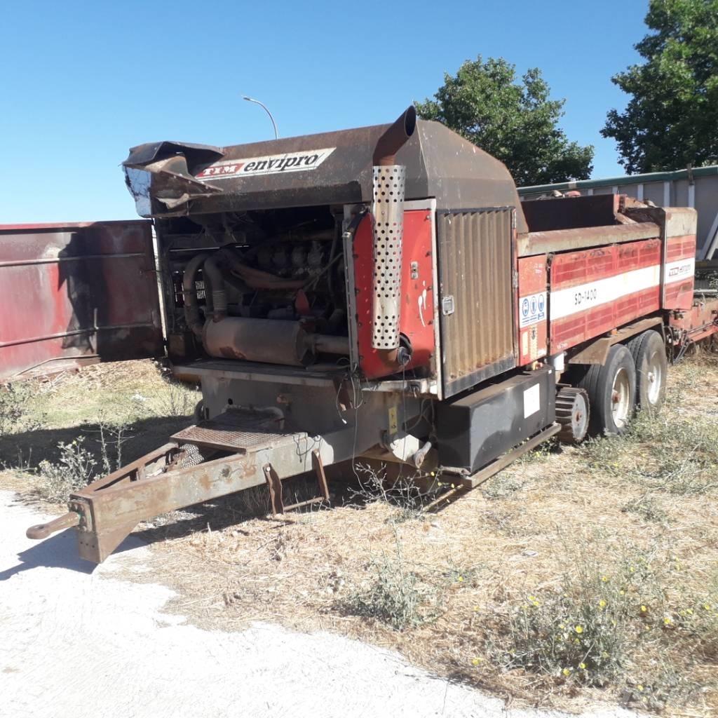 Tim ENVIPRO SD1400 Drobilci lesa