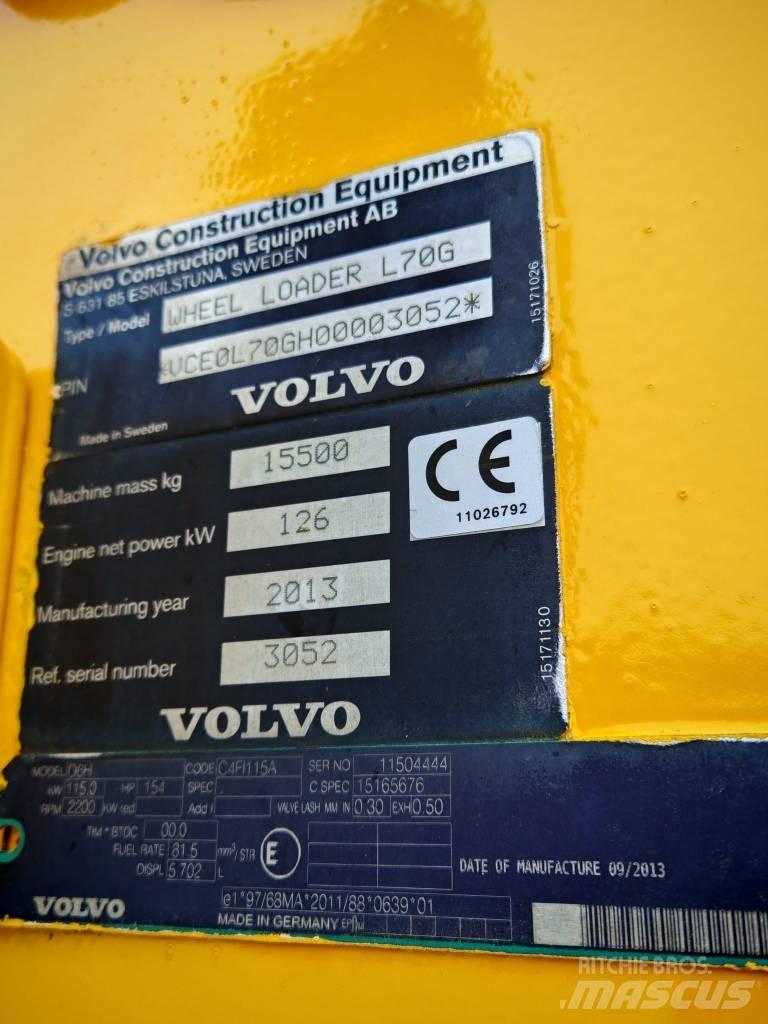 Volvo L 70 G Kolesni nakladalci