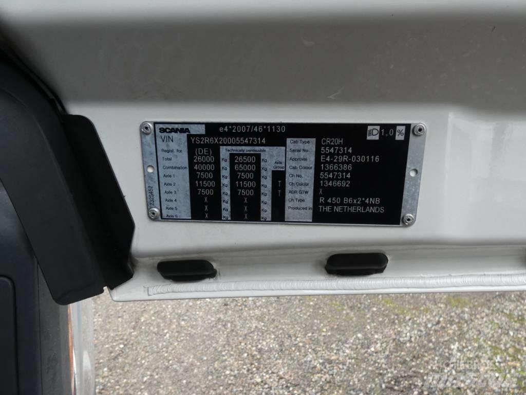 Scania R 450 Tovornjaki-šasije