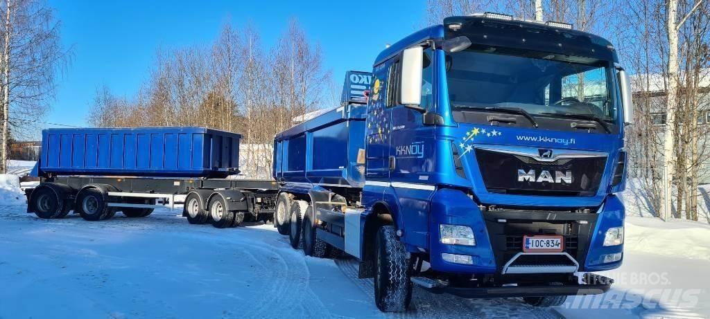 MAN TGX 35.580 Kiper tovornjaki