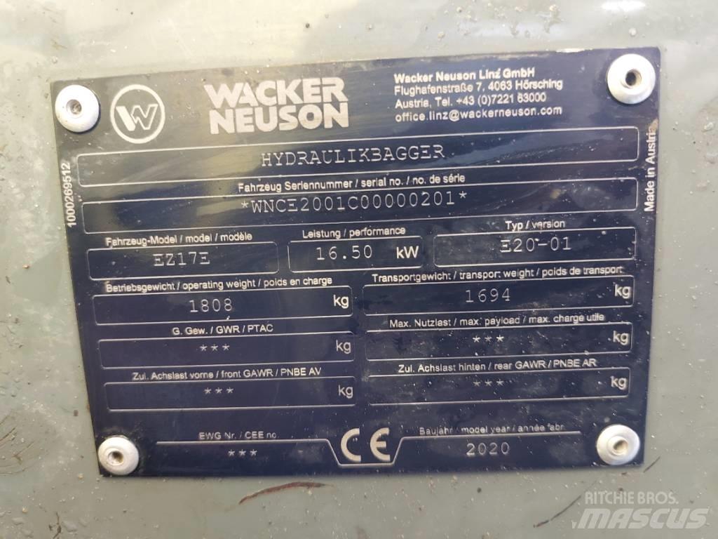 Wacker Neuson EZ17e Bagri goseničarji