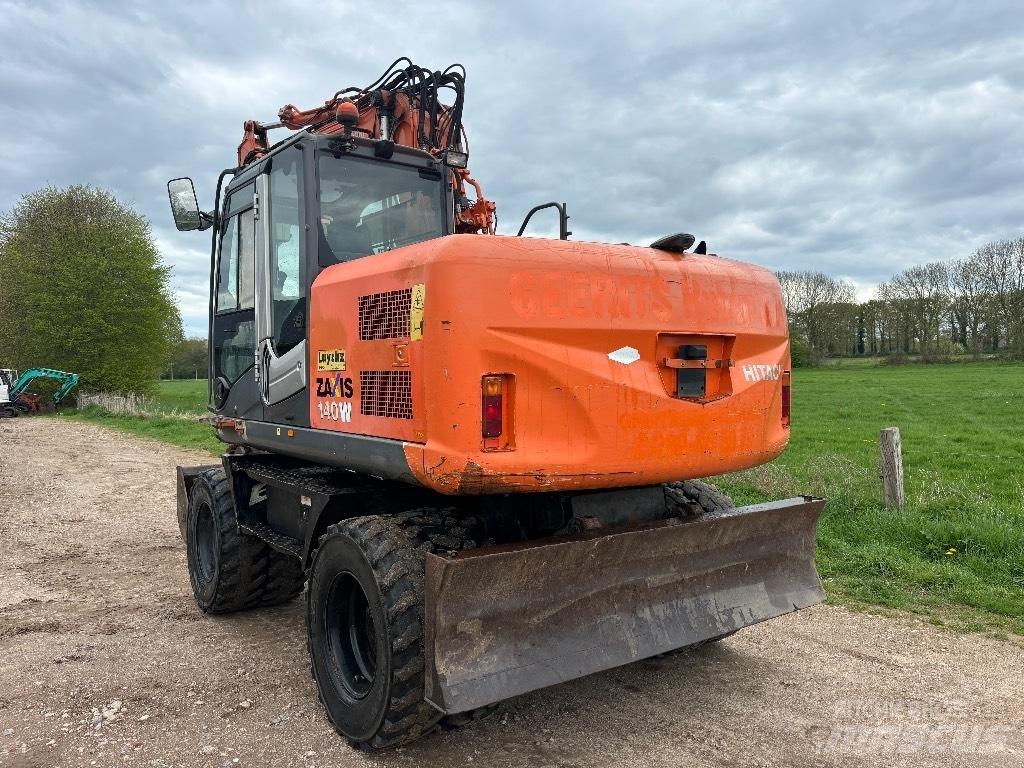 Hitachi ZX 140 W T-3 Bagri na kolesih