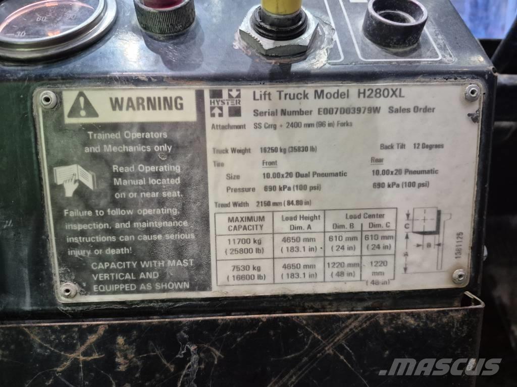 Hyster H 280 XL Viličarji - drugo