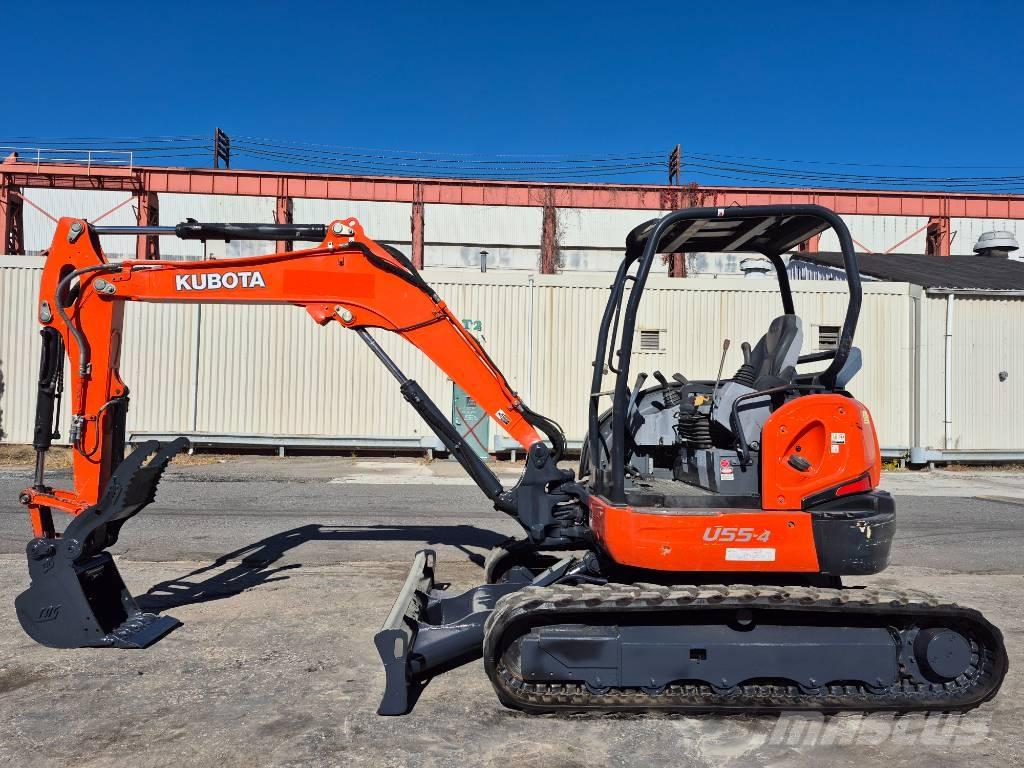 Kubota U 55-4 Mini bagri <7t