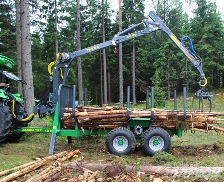 Farma 6,7-10 4WD Gozdarske prikolice