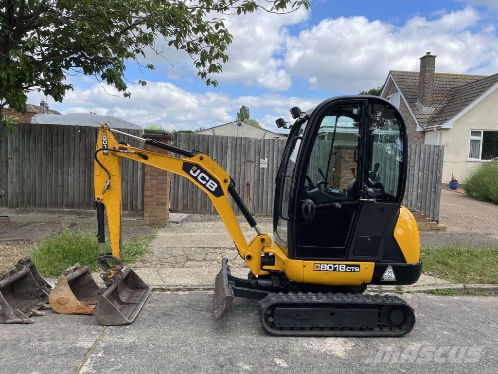 JCB 8018 CTS Mini bagri <7t