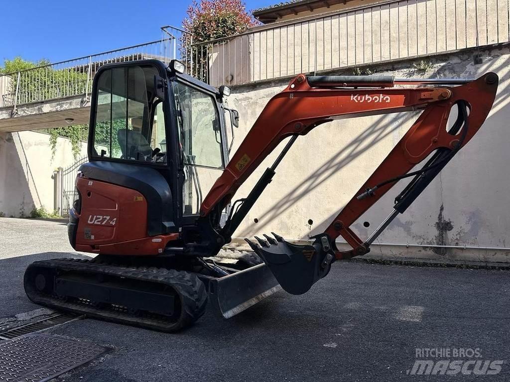 Kubota U27-4 Mini bagri <7t
