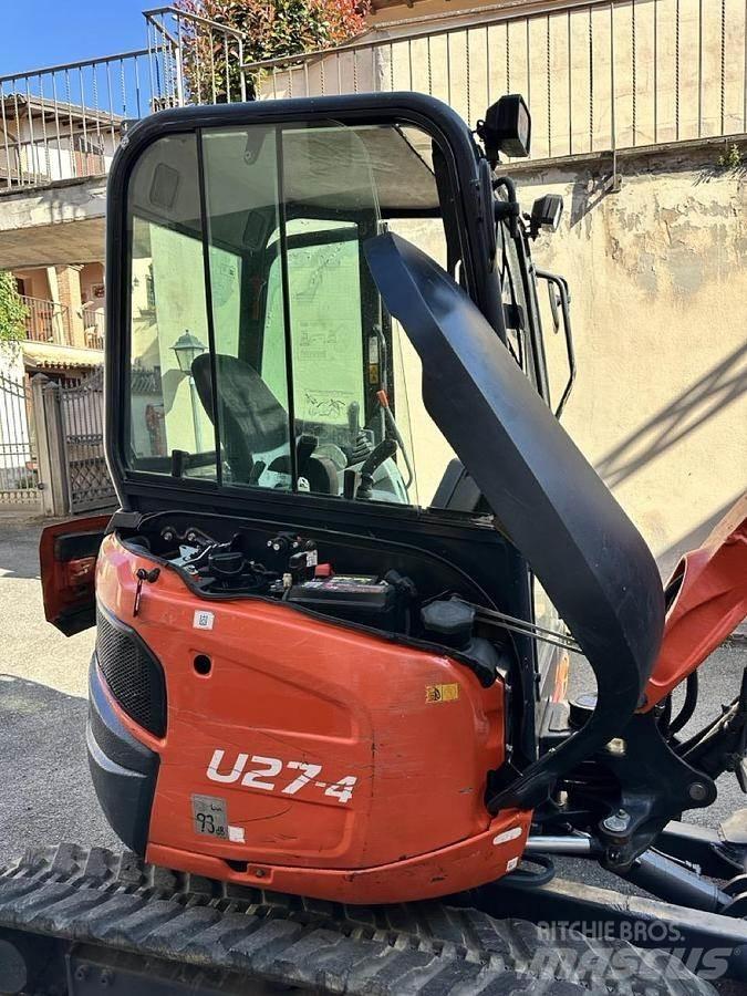 Kubota U27-4 Mini bagri <7t