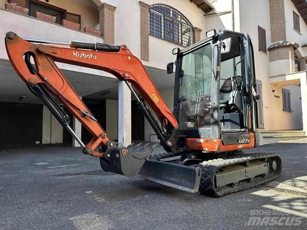Kubota U27-4 Mini bagri <7t
