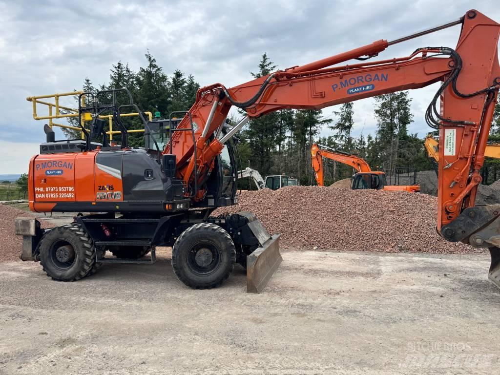 Hitachi ZW 180 Bagri na kolesih