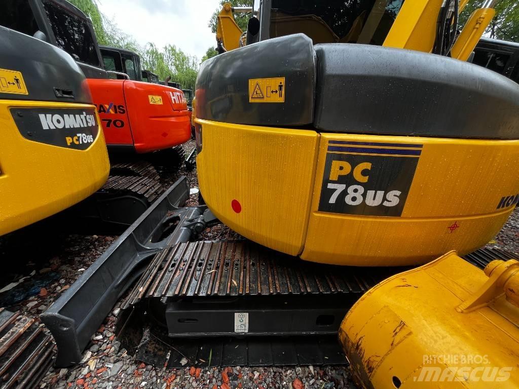 Komatsu PC 78 US Midi bagri 7t – 12t