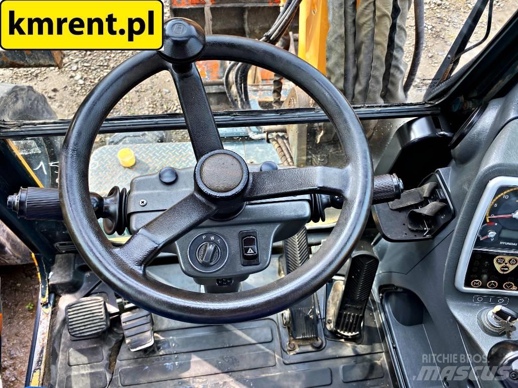 Hyundai Robex 55-9 A Bagri na kolesih