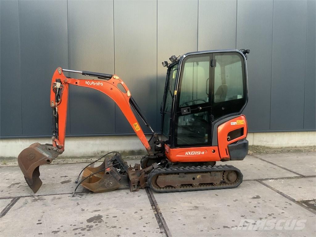 Kubota KX 019-4 Mini bagri <7t