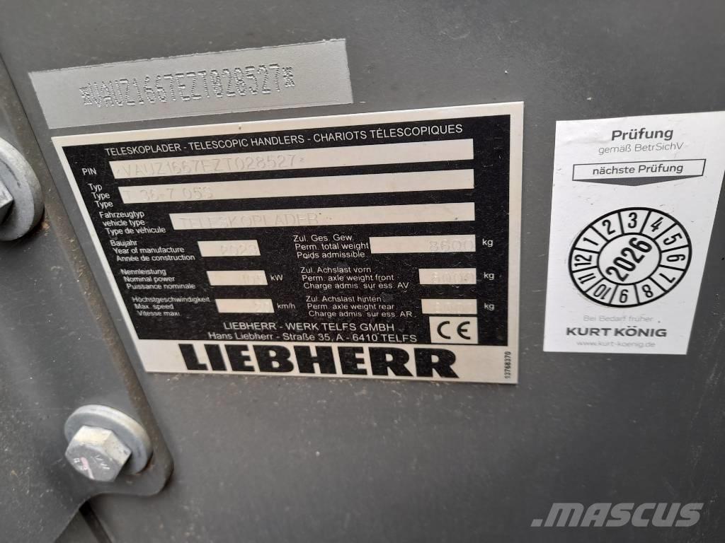 Liebherr T 36-7 S Teleskopski viličarji