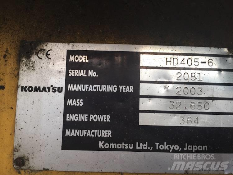 Komatsu HD405-6 Togi demperi