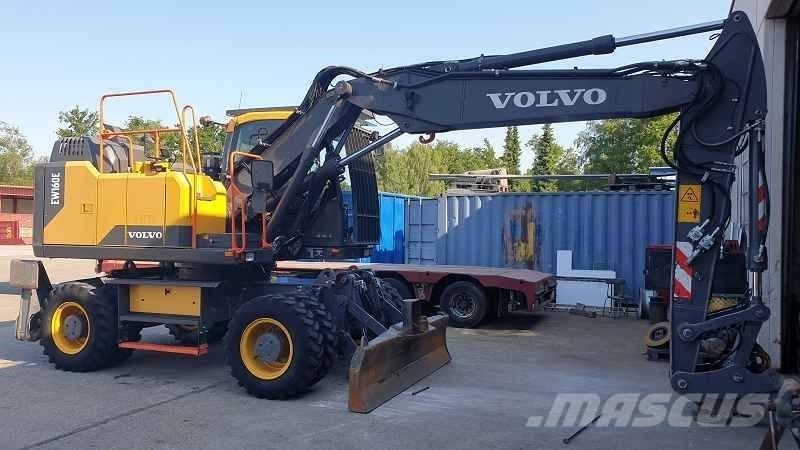 Volvo EW 160 E Bagri na kolesih