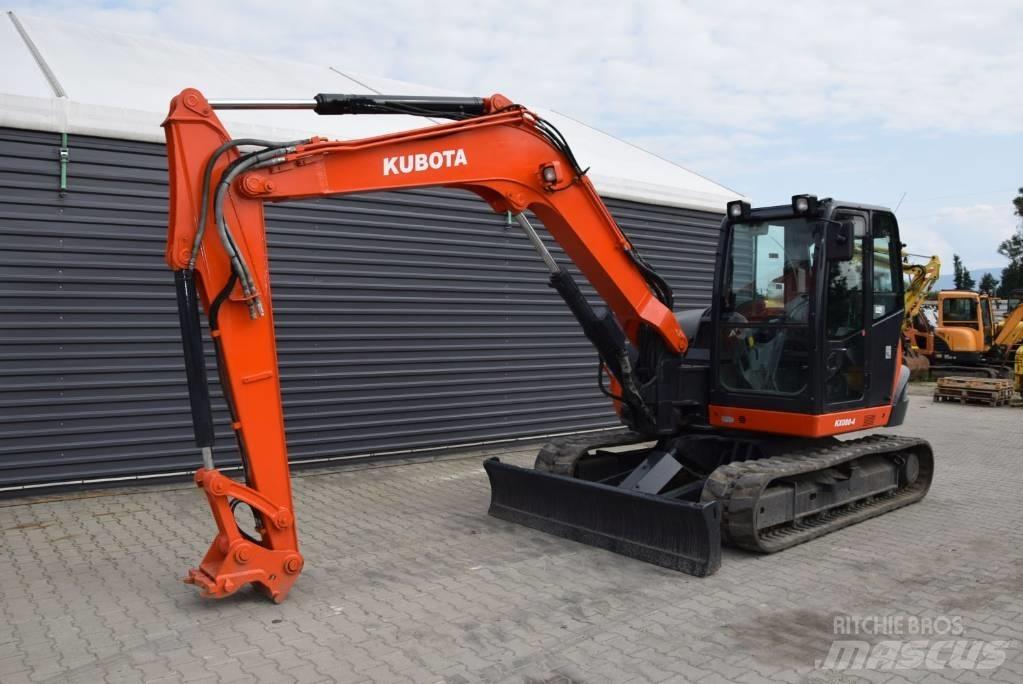 Kubota KX 080-4 Midi bagri 7t – 12t