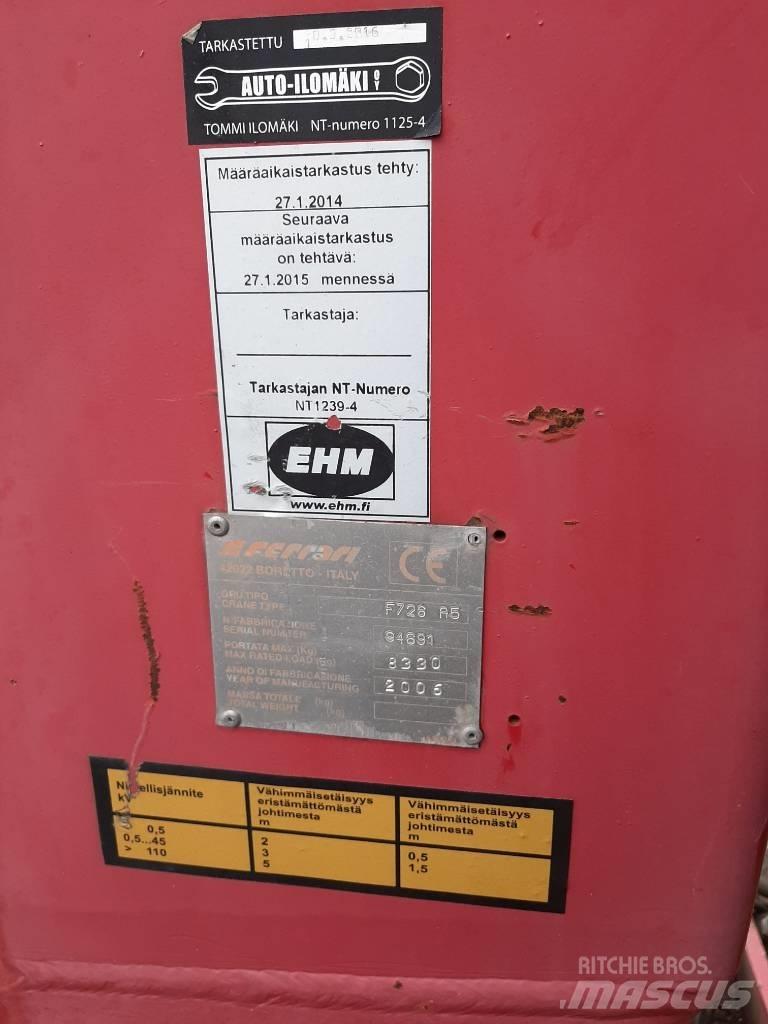 Scania R 124 Tovornjaki z žerjavom