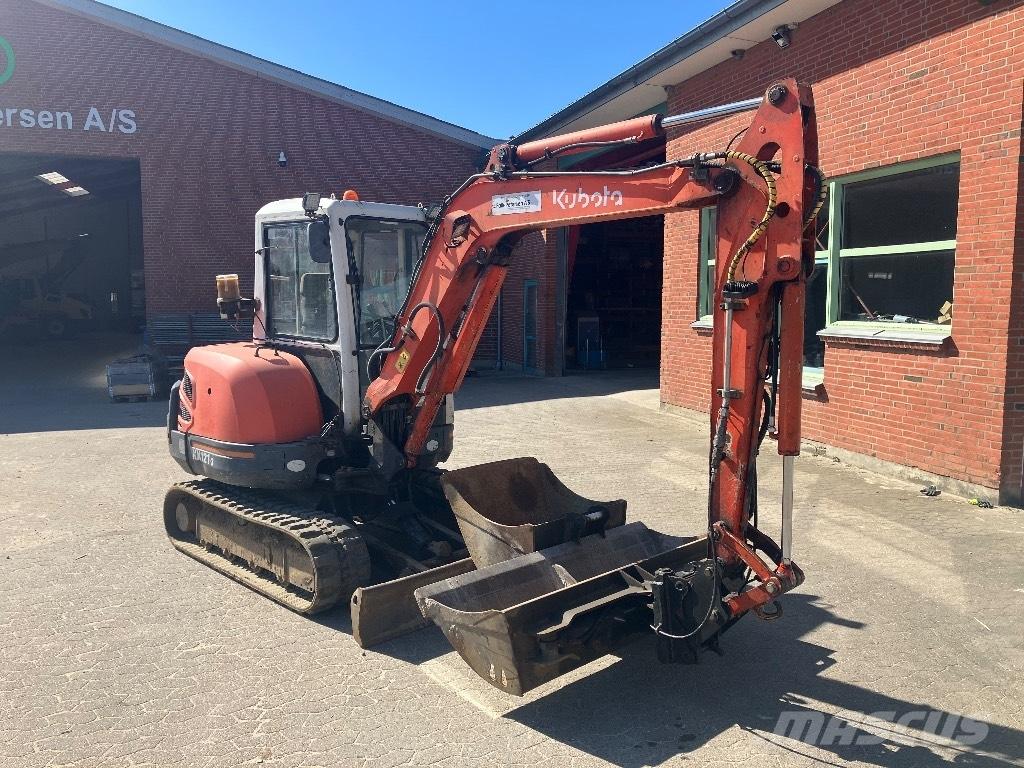 Kubota KX121-3 Mini bagri <7t
