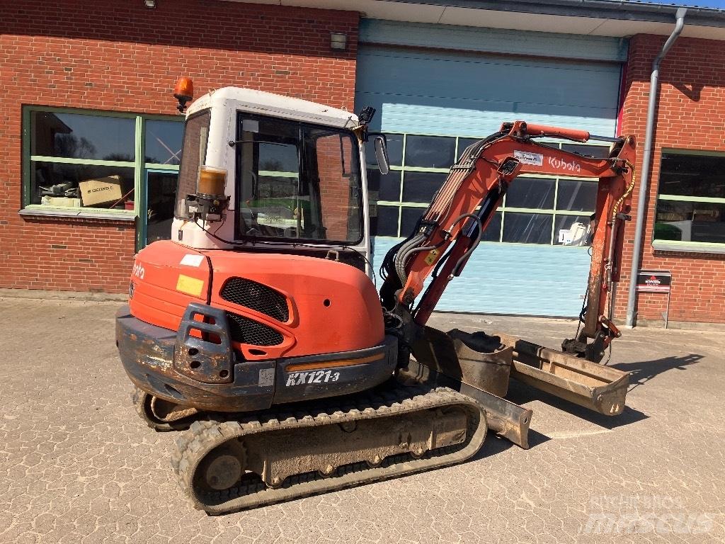 Kubota KX121-3 Mini bagri <7t
