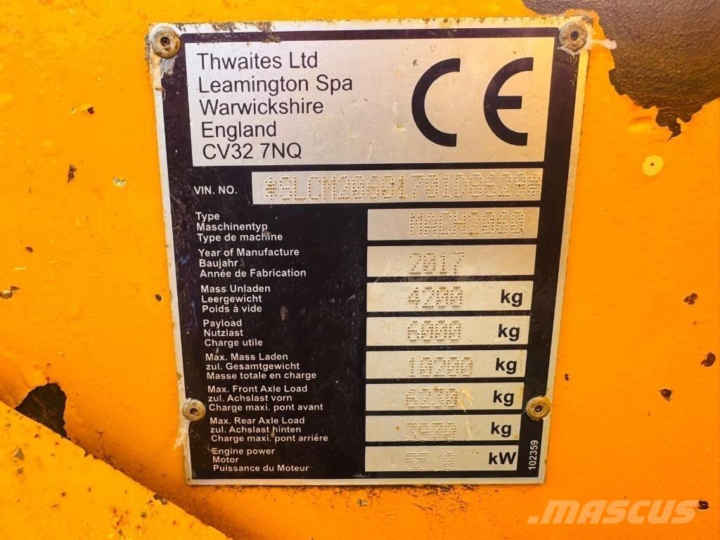 Thwaites 6T Ne cestni demperji