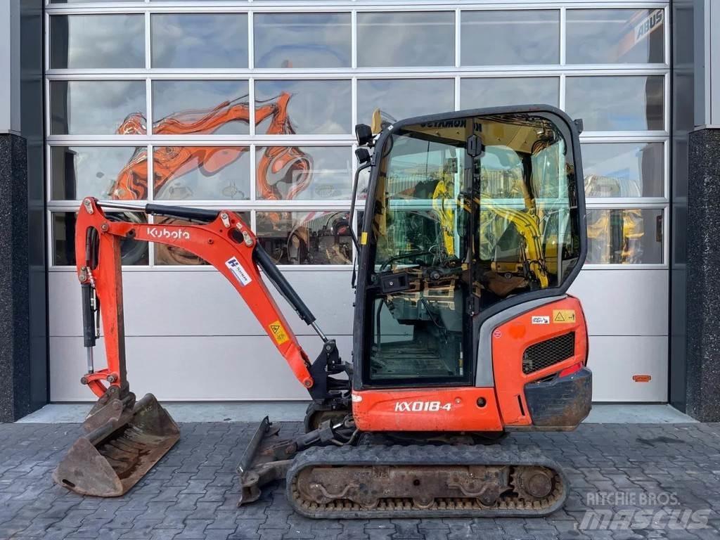 Kubota KX018-4 Mini bagri <7t