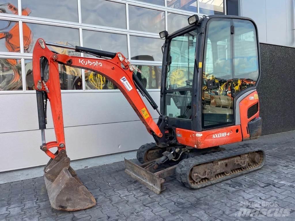 Kubota KX018-4 Mini bagri <7t