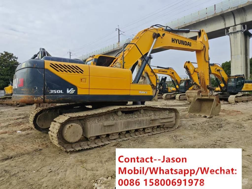 Hyundai R350LVS Bagri goseničarji