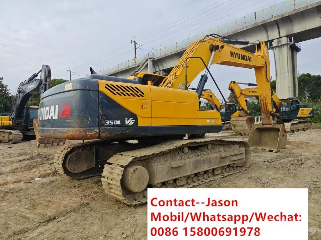 Hyundai R350LVS Bagri goseničarji